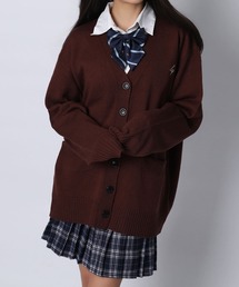 Chaco closet（チャコ クローゼット）の「【BLACKQUEEN】JK制服ゆるニットルーズカーディガン（カーディガン/ボレロ）」