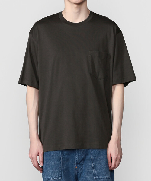 handvaerk(ハンドバーク)の「handvaerk | 60/2 クルーネックビッグポケットTシャツ SOLID MEN(Tシャツ/カットソー・メンズ・ブラック/ブラウン系その他/グレー系その他/ダークグレー/グリーン系その他/ホワイト/ホワイト系その他・L/M/S)」の14枚目の写真