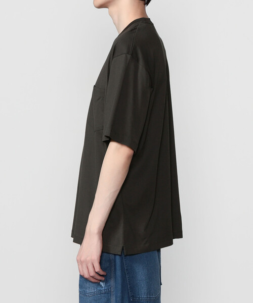 handvaerk(ハンドバーク)の「handvaerk | 60/2 クルーネックビッグポケットTシャツ SOLID MEN(Tシャツ/カットソー・メンズ・ブラック/ブラウン系その他/グレー系その他/ダークグレー/グリーン系その他/ホワイト/ホワイト系その他・L/M/S)」の15枚目の写真