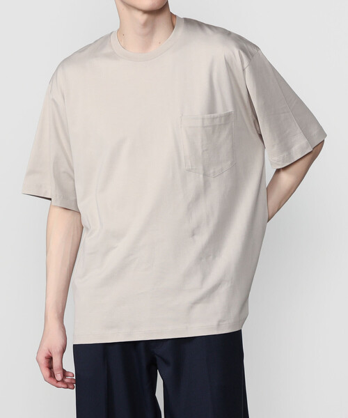 handvaerk(ハンドバーク)の「handvaerk | 60/2 クルーネックビッグポケットTシャツ SOLID MEN(Tシャツ/カットソー・メンズ・ブラック/ブラウン系その他/グレー系その他/ダークグレー/グリーン系その他/ホワイト/ホワイト系その他・L/M/S)」の18枚目の写真