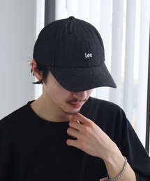 Lee（リー）の「【Lee/リー】LEE DENIM 6P CAP / ワンポイント デニム ベースボールキャップ（キャップ）」