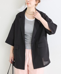 B.C STOCK | 手洗い可 / ハーフスリーブジャケット(テーラードジャケット)