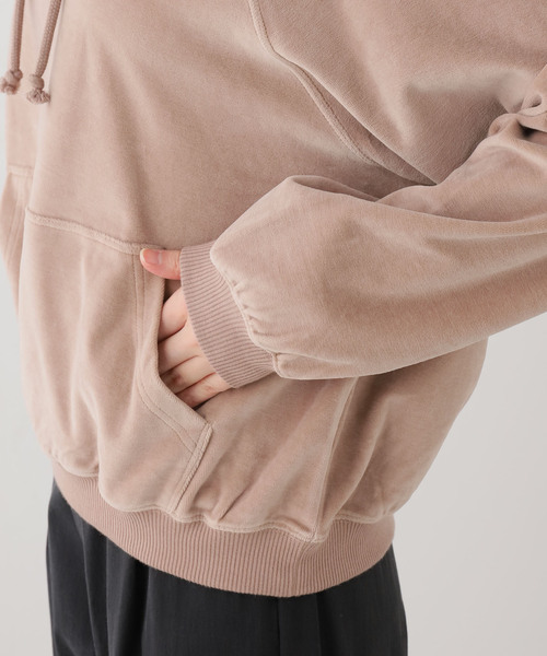 BASERANGE(ベースレンジ)の「【BASERANGE/ベースレンジ】PRE RIM RAGLAN HOODIE(Tシャツ/カットソー・レディース・ブラウン・X-SMALL)」の10枚目の写真
