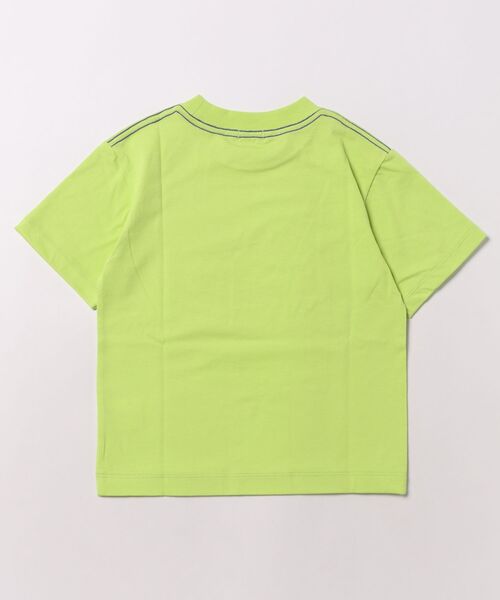 HAKKA KIDS（ハッカキッズ）の「プリント半袖Tシャツ（Tシャツ/カットソー・キッズ・レッド/ライトグリーン/ブルー・100cm/110cm/120cm/130cm）」の4枚目の写真