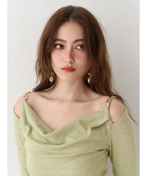 EVRIS（エヴリス）の「PEARL MOTIF ピアス（ピアス（両耳用）・レディース・シルバー/ゴールド・FREE）」の6枚目の写真