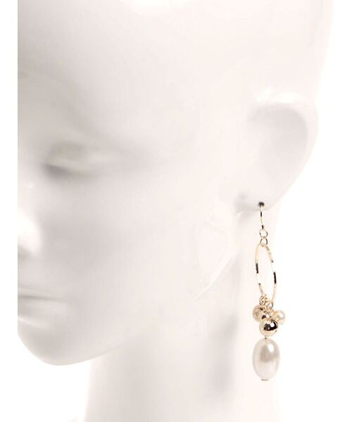 EVRIS（エヴリス）の「PEARL MOTIF ピアス（ピアス（両耳用）・レディース・シルバー/ゴールド・FREE）」の17枚目の写真