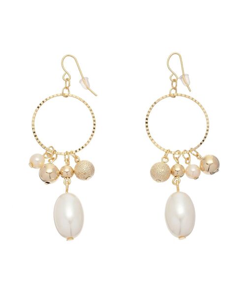 EVRIS（エヴリス）の「PEARL MOTIF ピアス（ピアス（両耳用）・レディース・シルバー/ゴールド・FREE）」の19枚目の写真