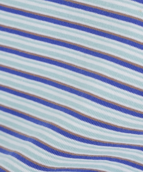 N.(N. Natural Beauty Basic)(エヌエヌナチュラルビューティーベーシック)の「【STAR & STRIPE】ボーダーポロシャツ(ポロシャツ・レディース・ピンク系その他2/ブルー系その他2/ブラウン系その他・FREE)」の22枚目の写真