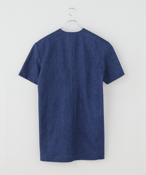 IENA（イエナ）の「BOWTE/バウト DENIM MINMUM DRESS ワンピース 261-09-0001（ワンピース・レディース・ブルー・38）」の2枚目の写真