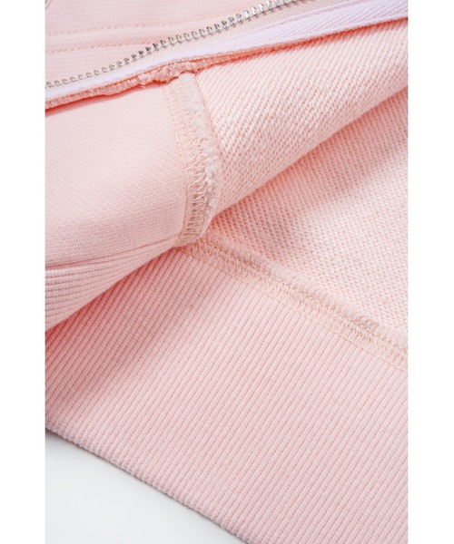 SupBaby by SUPPLIER(サプベイビーバイサプライヤー)の「ジップフーディ|Baby Cross Zip Hoodie - Tight Fit |SupBaby by SUPPLIER(パーカー・レディース・ライトピンク/ブラック/グリーン系カモフラージュ・ONE SIZE)」の22枚目の写真