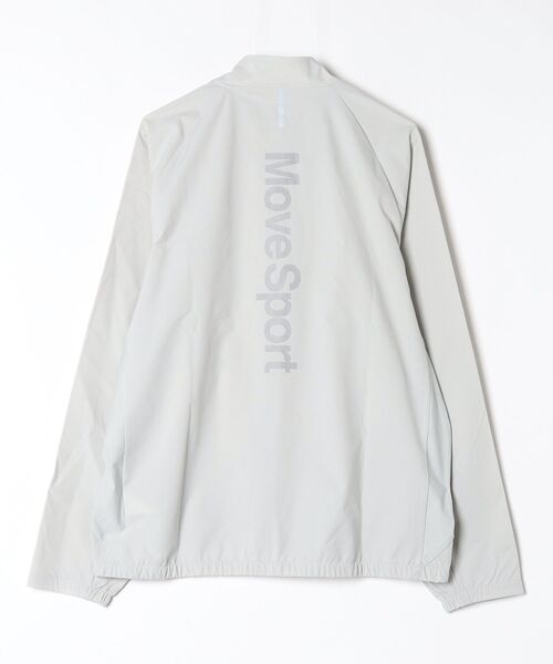 MoveSport（ムーブスポーツ）の「【別注】ムーブスポーツ  クロススタンドジャケット 限定コラボ（ナイロンジャケット・メンズ・ダークブルー/グレー/カーキ・L/LL/3L/M）」の4枚目の写真