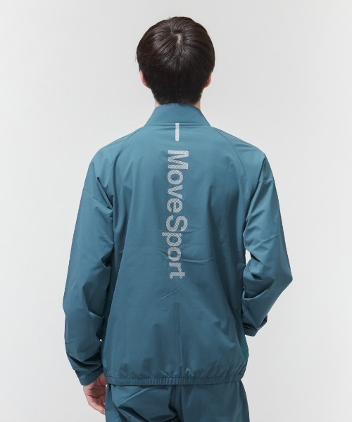 MoveSport（ムーブスポーツ）の「【別注】ムーブスポーツ  クロススタンドジャケット 限定コラボ（ナイロンジャケット・メンズ・ダークブルー/グレー/カーキ・L/LL/3L/M）」の8枚目の写真