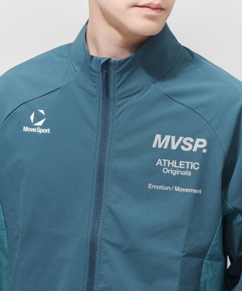 MoveSport（ムーブスポーツ）の「【別注】ムーブスポーツ  クロススタンドジャケット 限定コラボ（ナイロンジャケット・メンズ・ダークブルー/グレー/カーキ・L/LL/3L/M）」の10枚目の写真