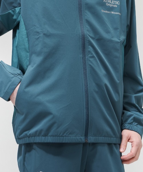 MoveSport（ムーブスポーツ）の「【別注】ムーブスポーツ  クロススタンドジャケット 限定コラボ（ナイロンジャケット・メンズ・ダークブルー/グレー/カーキ・L/LL/3L/M）」の11枚目の写真