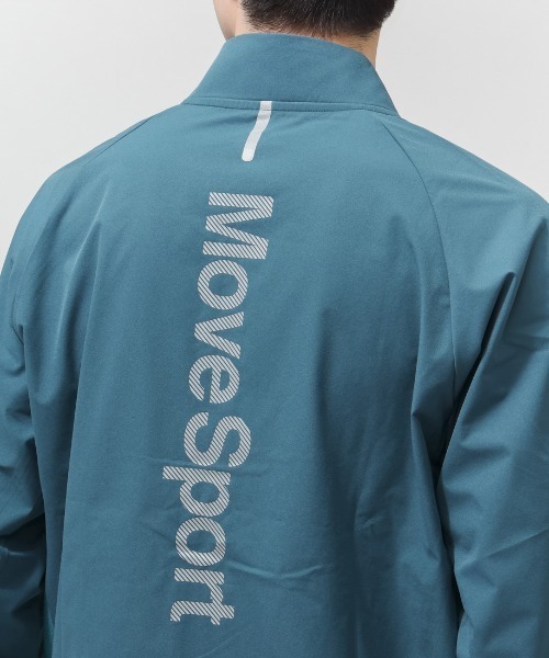 MoveSport（ムーブスポーツ）の「【別注】ムーブスポーツ  クロススタンドジャケット 限定コラボ（ナイロンジャケット・メンズ・ダークブルー/グレー/カーキ・L/LL/3L/M）」の13枚目の写真