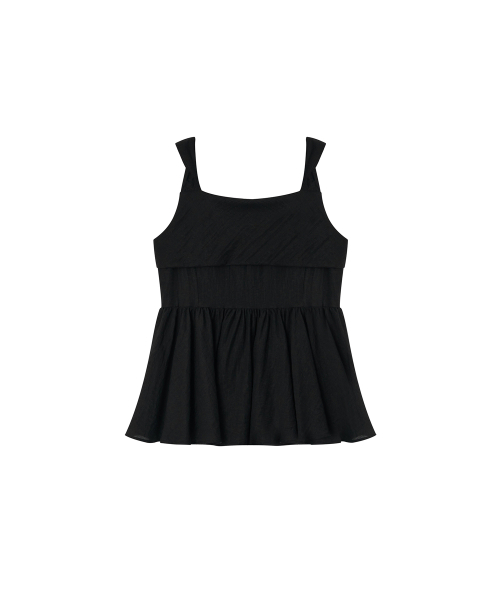 MAYVERU(メイバーユー)の「weena sleeveless blouse _ Black(シャツ/ブラウス・レディース・その他・FREE)」の2枚目の写真