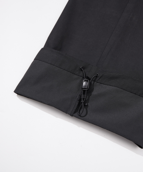KALAPATTHAR(カラパタール)の「BELTED SIGNATURE WIDE CARGO PANTS - BLACK(その他パンツ・メンズ・その他・LARGE/MEDIUM)」の5枚目の写真