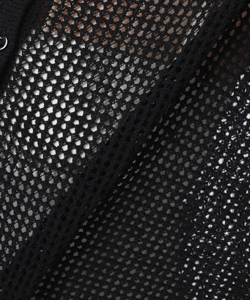 JOURNAL STANDARD(ジャーナルスタンダード)の「《追加》ヘンリーメッシュニット(ニット/セーター・レディース・ブラック/ライトグレー/アイボリー・FREE)」の10枚目の写真