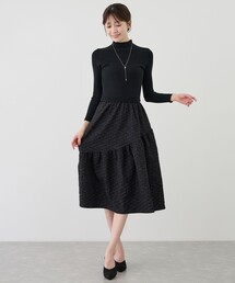 Jayro（ジャイロ）の「ニットドッキングワンピース（ワンピース）」