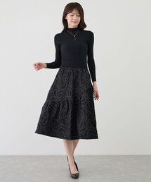 Jayro（ジャイロ）の「ニットドッキングワンピース（ワンピース）」