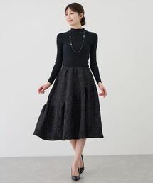 Jayro（ジャイロ）の「ニットドッキングワンピース（ワンピース）」