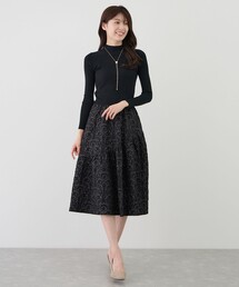 Jayro（ジャイロ）の「ニットドッキングワンピース（ワンピース）」