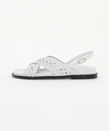 ＜Steven Alan＞メッシュ クロス サンダル