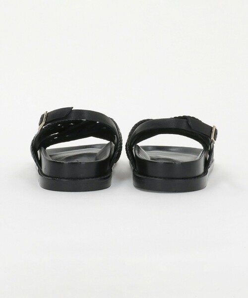 Steven Alan(スティーブンアラン)の「<Steven Alan>メッシュ クロス サンダル(サンダル・レディース・ブラック/ホワイト・39/37/38/36)」の6枚目の写真