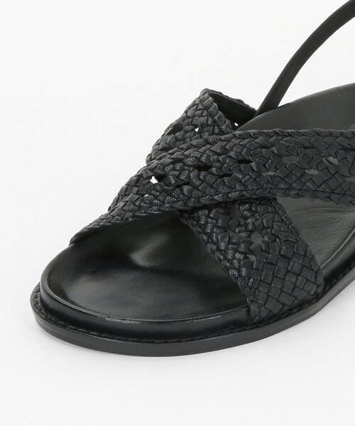 Steven Alan(スティーブンアラン)の「<Steven Alan>メッシュ クロス サンダル(サンダル・レディース・ブラック/ホワイト・39/37/38/36)」の9枚目の写真