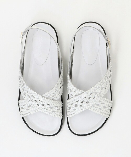 Steven Alan(スティーブンアラン)の「<Steven Alan>メッシュ クロス サンダル(サンダル・レディース・ブラック/ホワイト・39/37/38/36)」の13枚目の写真