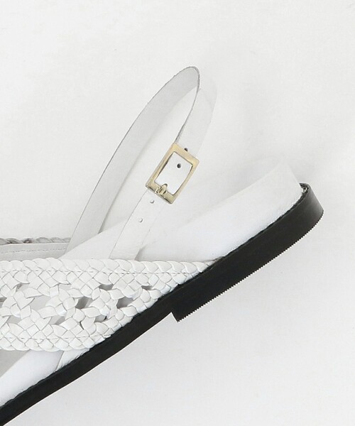 Steven Alan(スティーブンアラン)の「<Steven Alan>メッシュ クロス サンダル(サンダル・レディース・ブラック/ホワイト・39/37/38/36)」の15枚目の写真