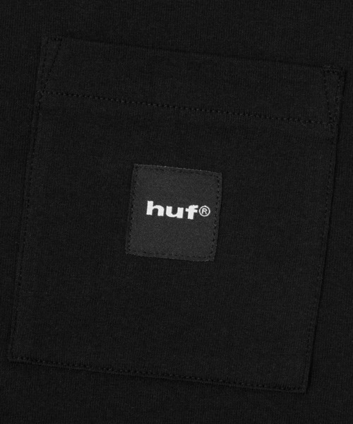 HUF（ハフ）の「BOX LOGO POCKET TEE（Tシャツ/カットソー・メンズ・ブラック/ホワイト/パープル系その他/ライトグリーン・L/M/XL/S/XXL）」の20枚目の写真