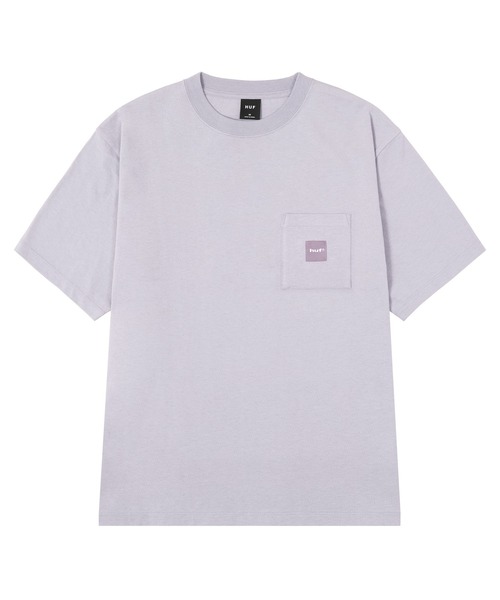HUF（ハフ）の「BOX LOGO POCKET TEE（Tシャツ/カットソー・メンズ・ブラック/ホワイト/パープル系その他/ライトグリーン・L/M/XL/S/XXL）」の11枚目の写真