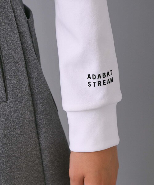 ADABAT STREAM(アダバットストリーム)の「スムースブロッキングワンピース(ワンピース・レディース・ブラック/グレー・36/38)」の21枚目の写真