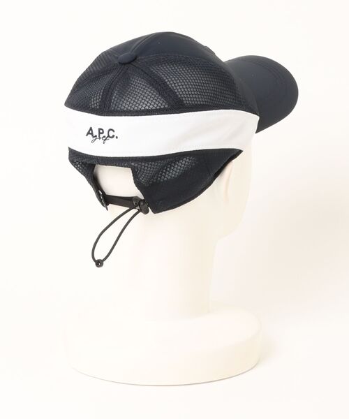 A.P.C. GOLF(アー・ペー・セー ゴルフ)の「Ethan キャップ(キャップ・メンズ・ネイビー・ONESIZE)」の2枚目の写真