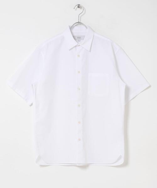 URBAN RESEARCH ROSSO MEN(アーバンリサーチロッソメン)の「『XLサイズあり』『防シワ/防臭』アーバンリラックスブロード半袖シャツ(シャツ/ブラウス・メンズ・チャコールグレー/ブルー/ライトブルー/カーキ/ネイビー/ホワイト・X-LARGE/LARGE/MEDIUM/SMALL)」の22枚目の写真