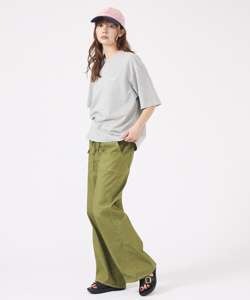 Barbour(バブアー)の「【Barbour / バブアー】マージョリーコットンロゴ刺繍Tシャツ / MARJORIET-SHIRT/半袖/【WEB限定】(Tシャツ/カットソー・レディース・グレー/ブラック/ホワイト・フリー)」の14枚目の写真