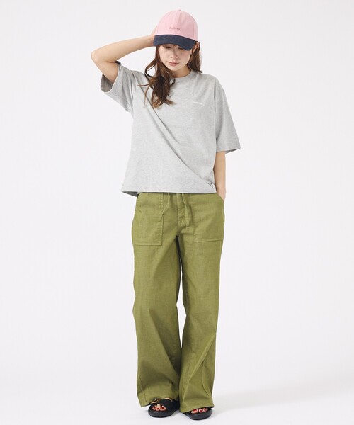 Barbour(バブアー)の「【Barbour / バブアー】マージョリーコットンロゴ刺繍Tシャツ / MARJORIET-SHIRT/半袖/【WEB限定】(Tシャツ/カットソー・レディース・グレー/ブラック/ホワイト・フリー)」の15枚目の写真