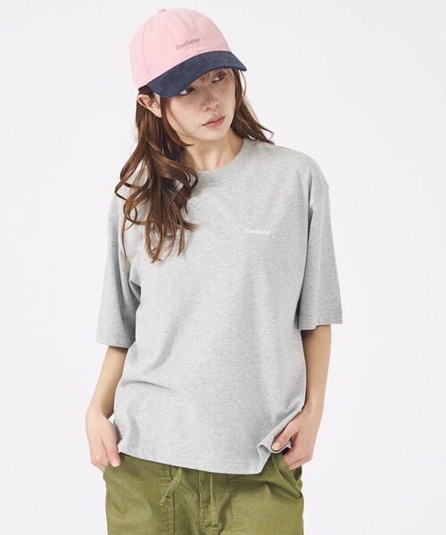 Barbour(バブアー)の「【Barbour / バブアー】マージョリーコットンロゴ刺繍Tシャツ / MARJORIET-SHIRT/半袖/【WEB限定】(Tシャツ/カットソー・レディース・グレー/ブラック/ホワイト・フリー)」の18枚目の写真