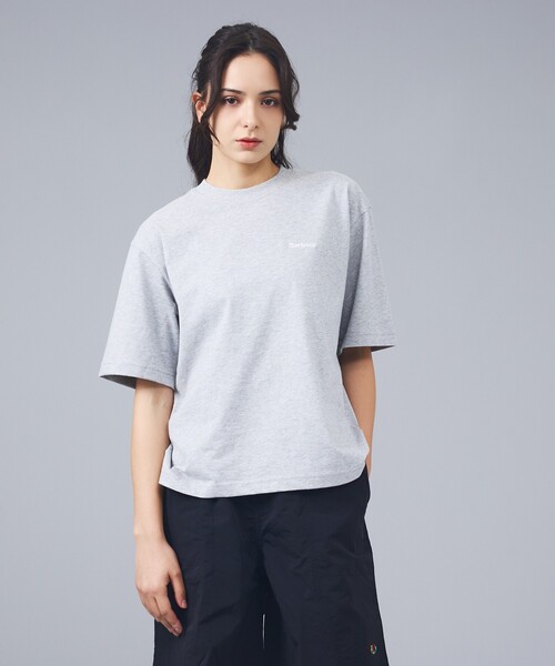 Barbour(バブアー)の「【Barbour / バブアー】マージョリーコットンロゴ刺繍Tシャツ / MARJORIET-SHIRT/半袖/【WEB限定】(Tシャツ/カットソー・レディース・グレー/ブラック/ホワイト・フリー)」の19枚目の写真