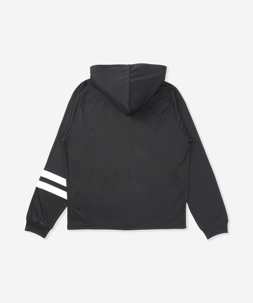 Hurley (ハーレー)の「【Hurley:ハーレー】ジップアップラッシュパーカー UPF50+×速乾×遮熱機能 ラッシュフーディー RASH ICON BP ZIP UP HOODIE(ラッシュガード・メンズ・ホワイト/チャコールグレー/ブラック・LARGE/MEDIUM/SMALL/X-LARGE)」の7枚目の写真