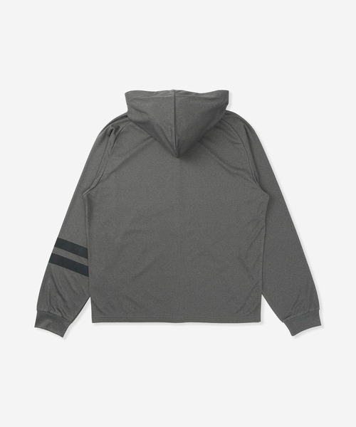 Hurley (ハーレー)の「【Hurley:ハーレー】ジップアップラッシュパーカー UPF50+×速乾×遮熱機能 ラッシュフーディー RASH ICON BP ZIP UP HOODIE(ラッシュガード・メンズ・ホワイト/チャコールグレー/ブラック・LARGE/MEDIUM/SMALL/X-LARGE)」の10枚目の写真