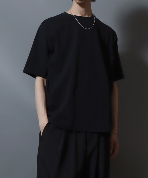 ANPAS(アンパス)の「Premium Feel Cotton T-Shirt / プレミアムタッチ コットン 半袖Tシャツ 無地T メンズ レディース ユニセックス カットソー 夏(Tシャツ/カットソー・メンズ・ホワイト/ブラック・S/M/L)」の14枚目の写真