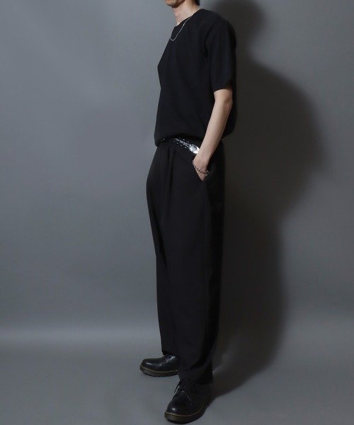 ANPAS(アンパス)の「Premium Feel Cotton T-Shirt / プレミアムタッチ コットン 半袖Tシャツ 無地T メンズ レディース ユニセックス カットソー 夏(Tシャツ/カットソー・メンズ・ホワイト/ブラック・S/M/L)」の16枚目の写真