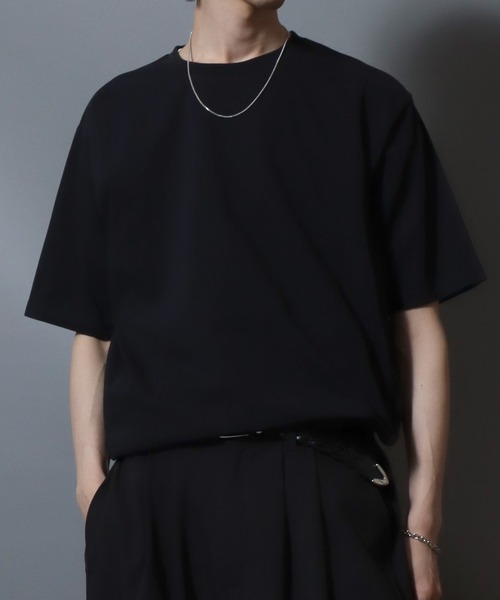 ANPAS(アンパス)の「Premium Feel Cotton T-Shirt / プレミアムタッチ コットン 半袖Tシャツ 無地T メンズ レディース ユニセックス カットソー 夏(Tシャツ/カットソー・メンズ・ホワイト/ブラック・S/M/L)」の20枚目の写真