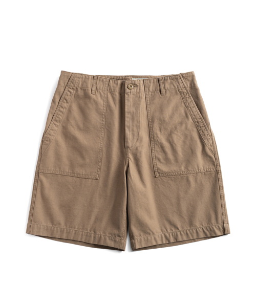 WILD BRICKS(ワイルドブリックス)の「W25 FATIGUE SHORTS (beige)(その他パンツ・メンズ・その他・MEDIUM/LARGE/X-LARGE)」の1枚目の写真