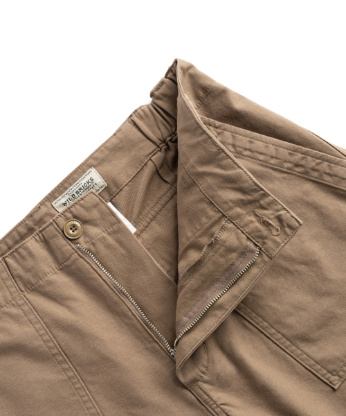 WILD BRICKS(ワイルドブリックス)の「W25 FATIGUE SHORTS (beige)(その他パンツ・メンズ・その他・MEDIUM/LARGE/X-LARGE)」の5枚目の写真