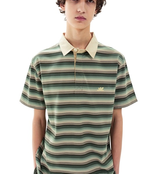 セール】Striped Caddie Polo（ポロシャツ）｜SUNLOVE（サンラブ）の