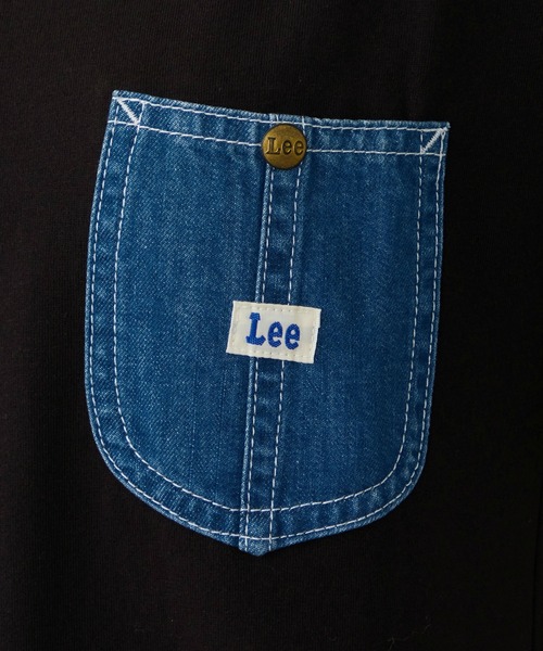 Lee(リー)の「Lee/リー デニムポケット フレアーロングワンピース(ワンピース・レディース・グレー・MEDIUM)」の6枚目の写真