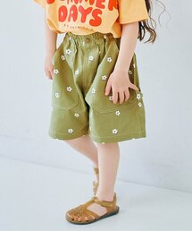 p.premier（ピードットプルミエ）の「イロチ買いしたい総柄ツイルワークハーフパンツ（その他パンツ）」